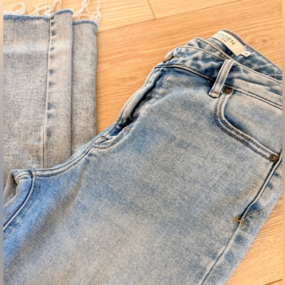 Hidden Tracey Criss-cross Light Distressed Women's Jeans 26 like new! - Picture 10 of 10